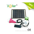 Portable Solar Energy Home Lighting System with 3W LED Lamp